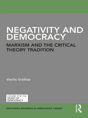 cover image of Negativity and Democracy
